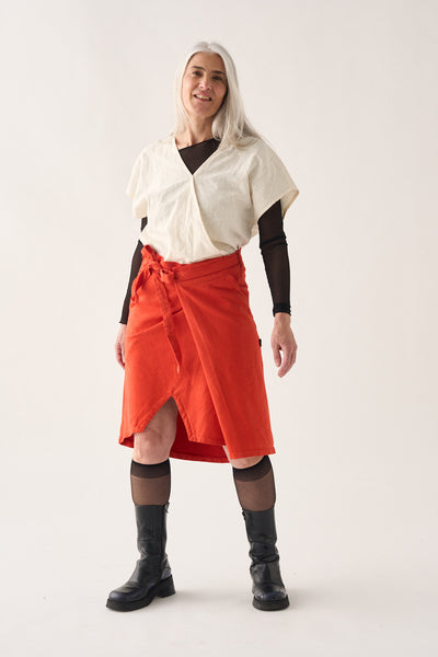 Falda Unisex Naranjo