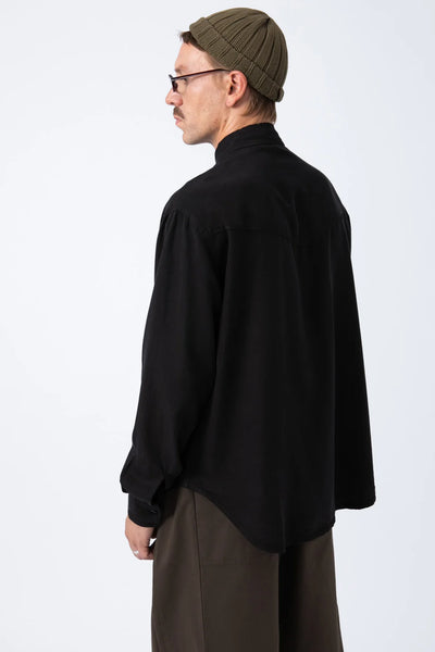 Camisa Tencel Negra