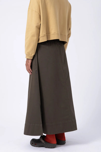 Falda Larga Marron