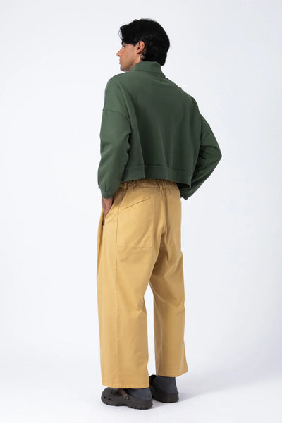 Pantalón Wide Amarillo