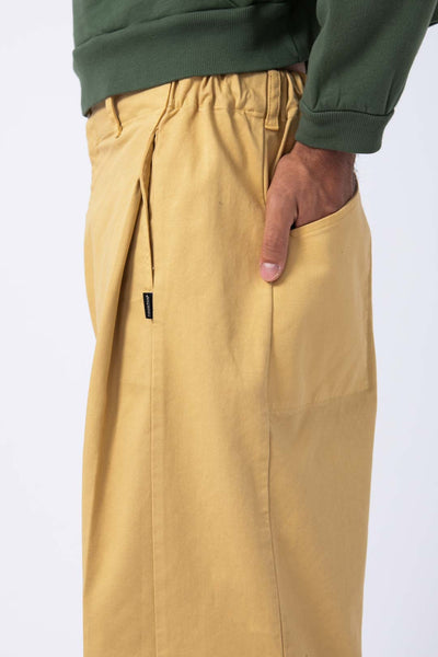 Pantalón Wide Amarillo