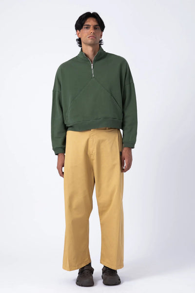 Pantalón Wide Amarillo