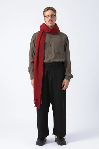 Pantalón Wide Algodón Negro
