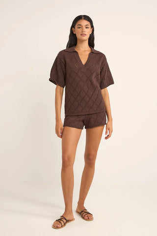 Sunny Knit Beach Shorts