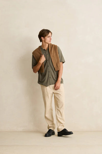 Linen Jam Pant Bone