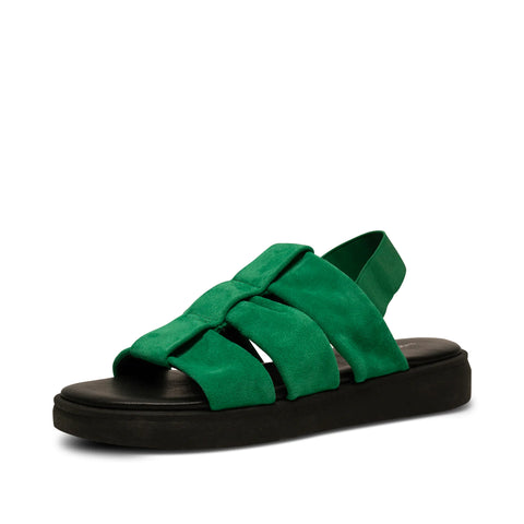 Brenna fisherman Suede Green