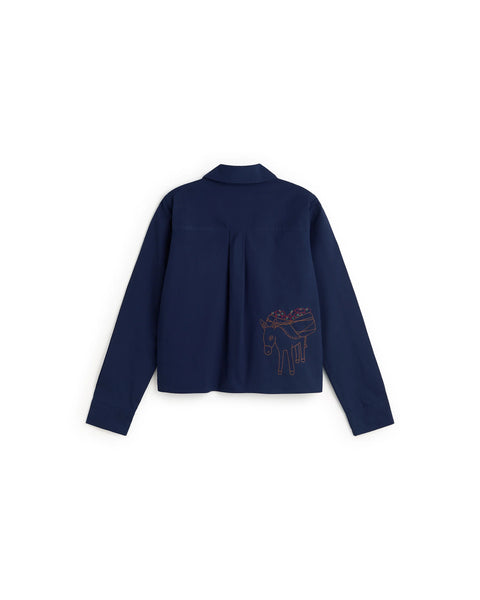 Blue night duna blouse