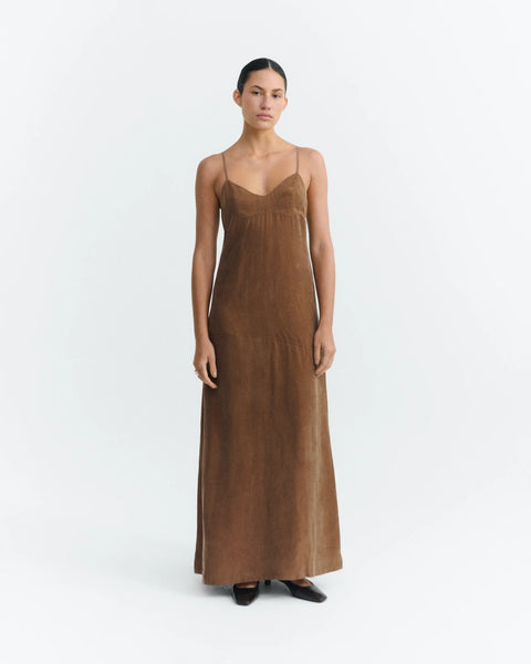 Brown Dina Dress