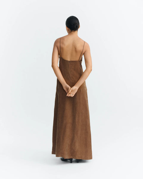 Brown Dina Dress