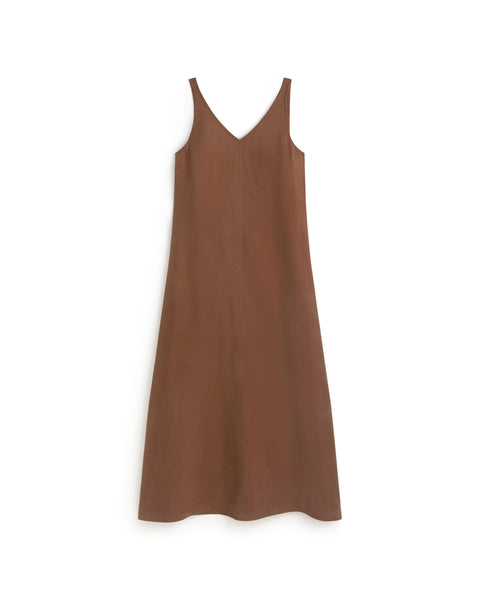 Brown Sade Dress