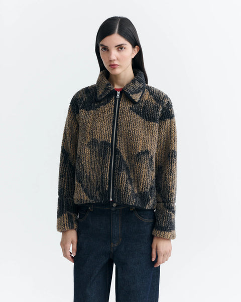 Kendra jacket Camel lotus