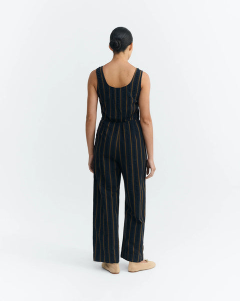 Portbou seersucker Raflesia Jumpsuit