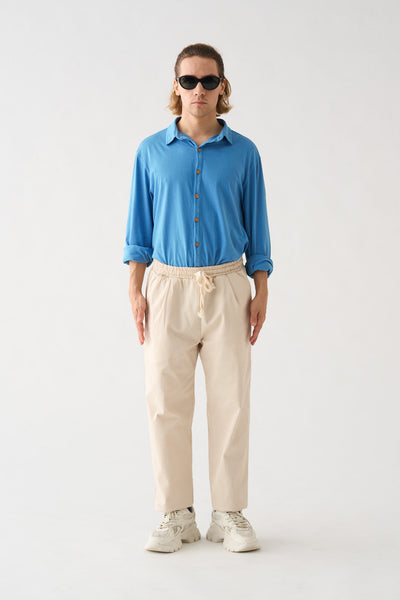 Pantalón worker crema