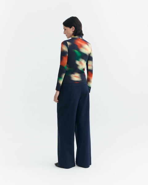 Bloom print Ellen Top