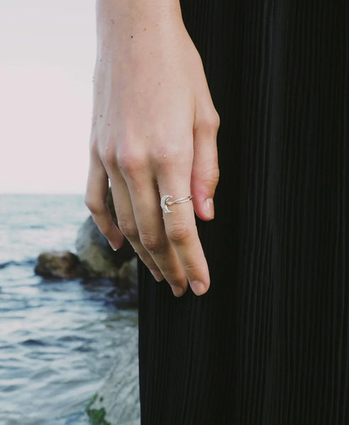 Naissance luna anillo plata