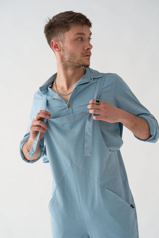 Peto Lino Azul Cielo