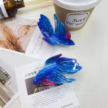 Blue Fish Clip