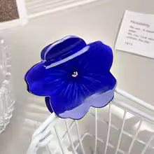Blue Flor Clip