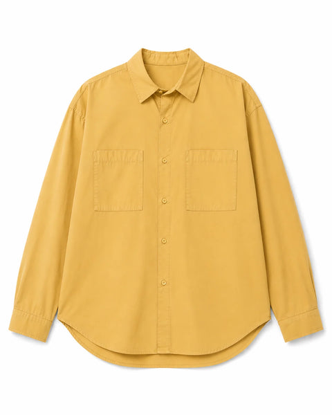 Camisa Tencel Amarilla