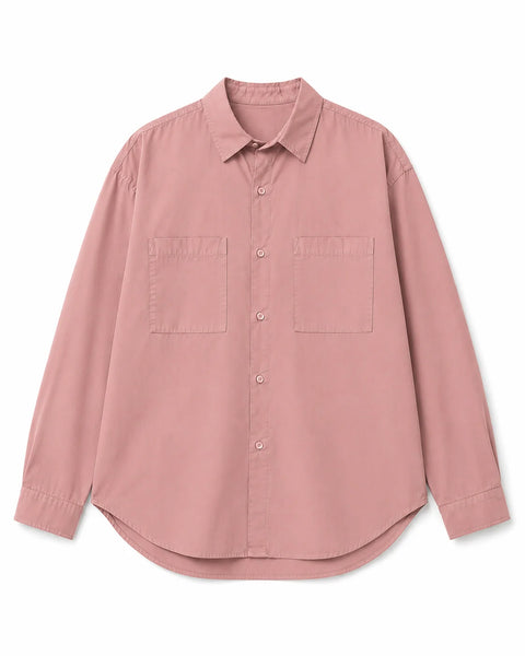 Camisa Tencel Rosa
