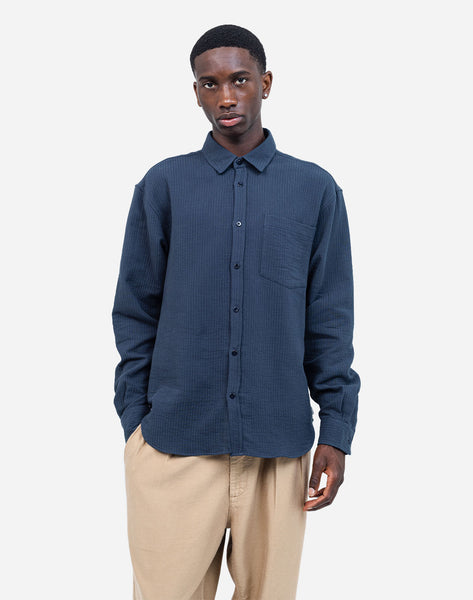 Nago Shirt bleu nuit