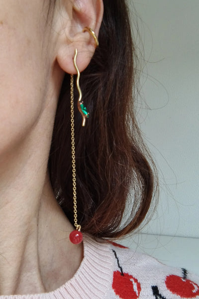Crystal Waves Earings