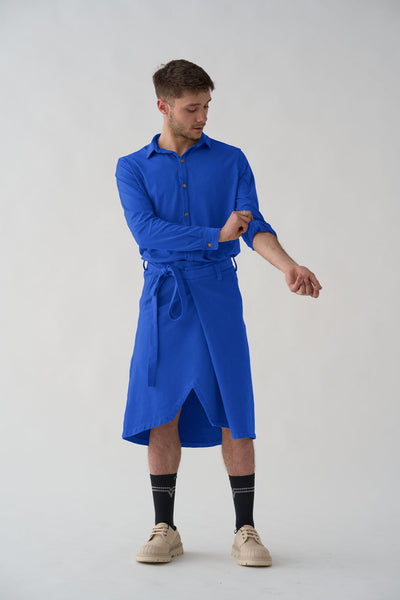 Camisa Unisex Azul Klein