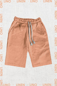 Shorts Lino Naranja