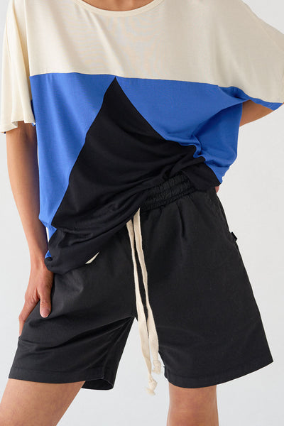 Shorts Lino Negro