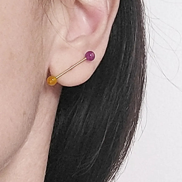 Color Block Set Pendientes