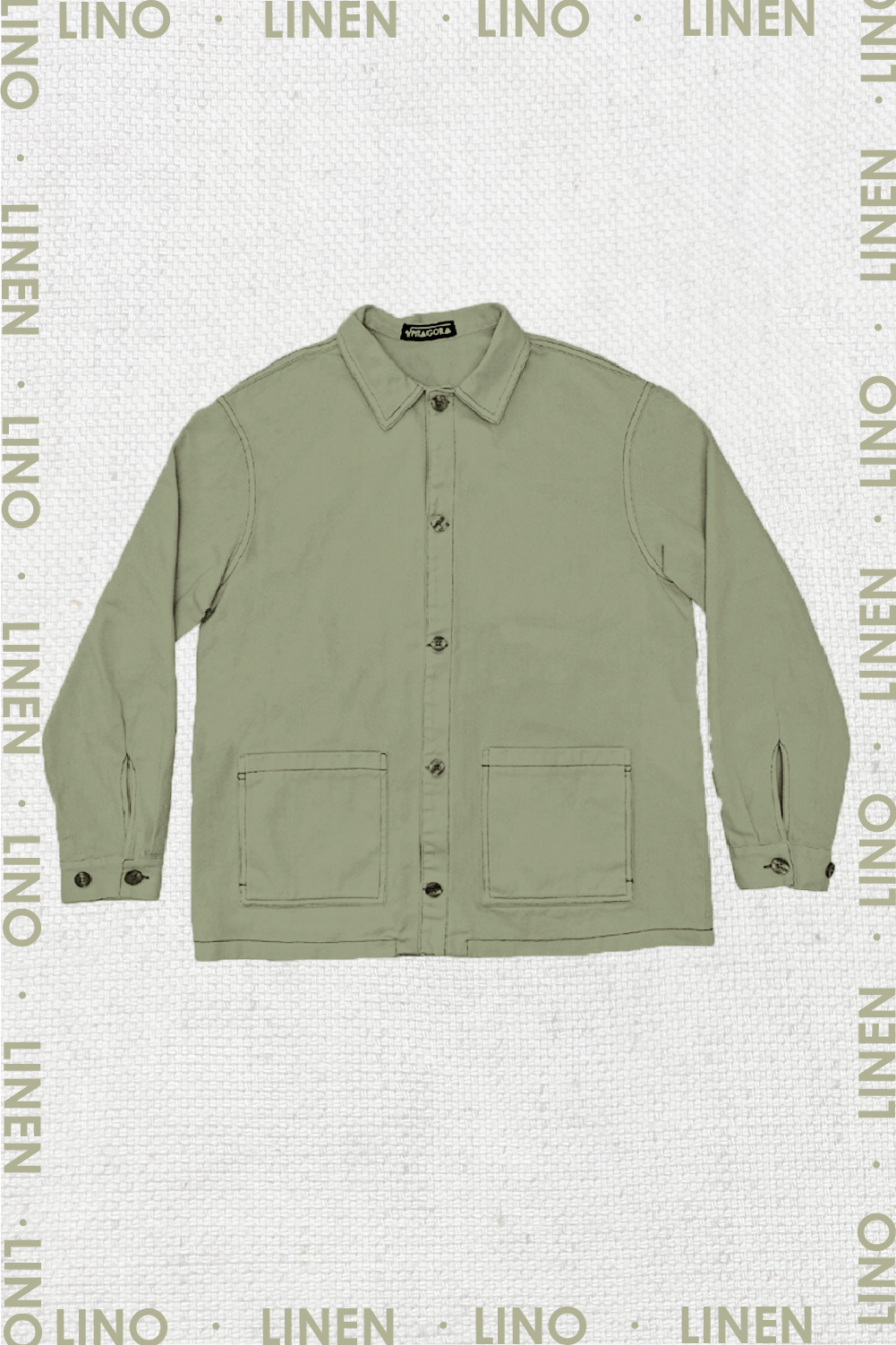 SobreCamisa Lino Verde