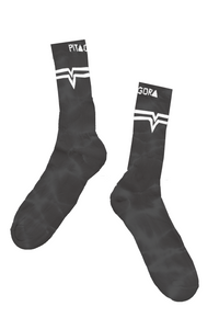 Calcetines Tie Dye Negro