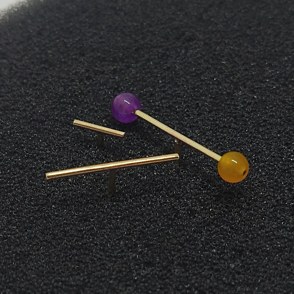 Color Block Set Pendientes