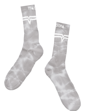 Calcetines Tie Dye Gris