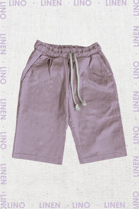 Shorts Lino Lila