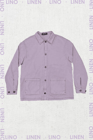 SobreCamisa Lino Lila