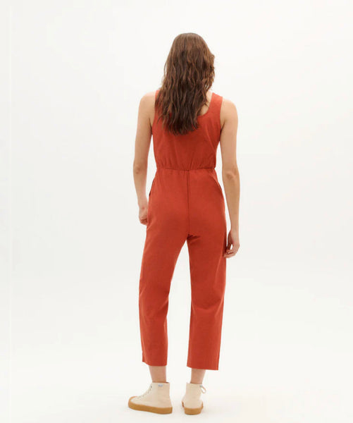 Crimson Rafflesia Jumpsuit