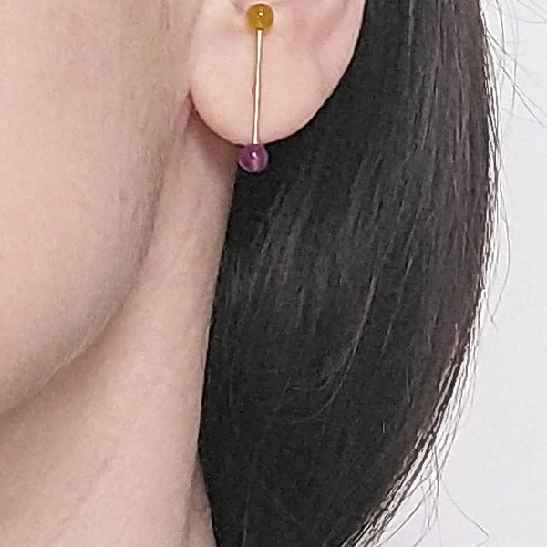 Color Block Set Pendientes