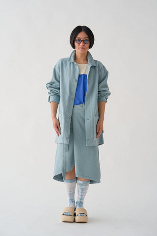 SobreCamisa Lino Azul Cielo