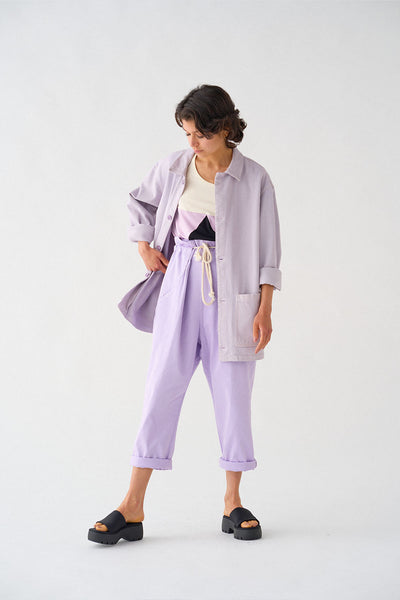 SobreCamisa Lino Lila
