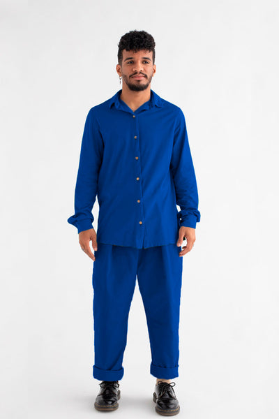 Camisa Unisex Azul Klein