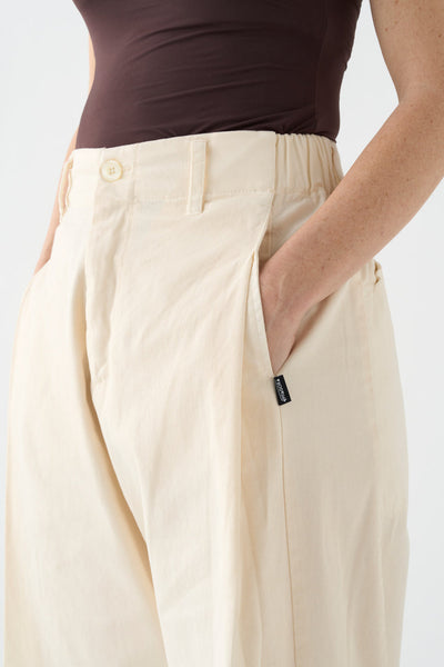 Pantalón Wide crudo Lino