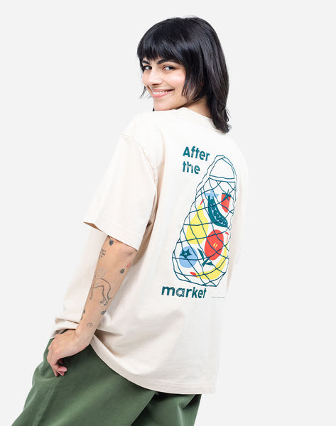 Meshbag Tee crème