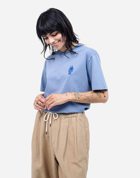 Essentials Tee bleu azure