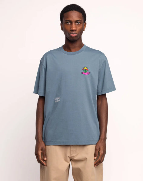 Blossom yourself steel blue
