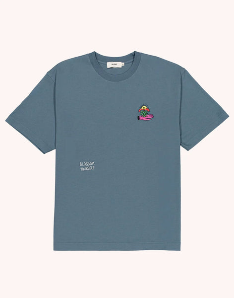 Blossom yourself steel blue