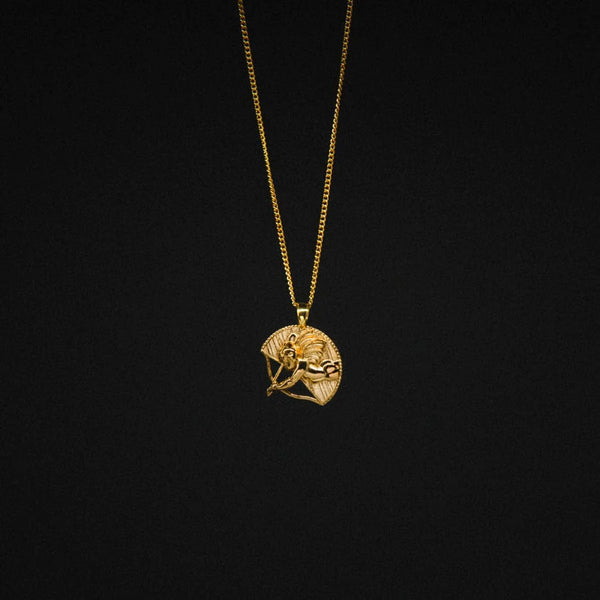 Cupid Necklace Gold