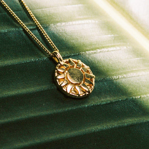 Endlessly Sun Gold Necklace