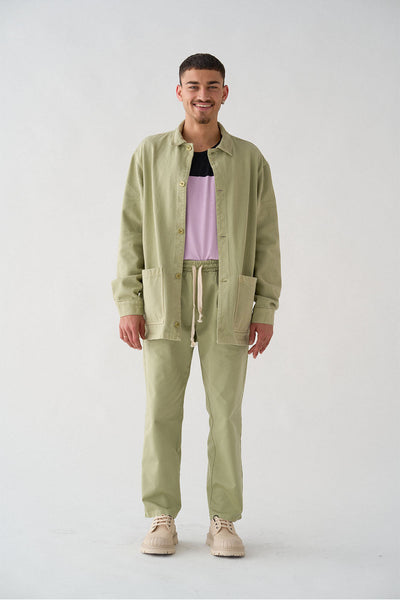 SobreCamisa Lino Verde