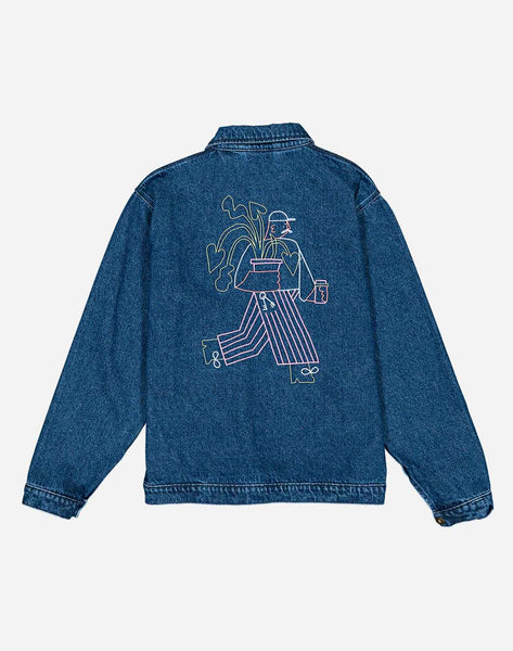 Hekinan denim jacket